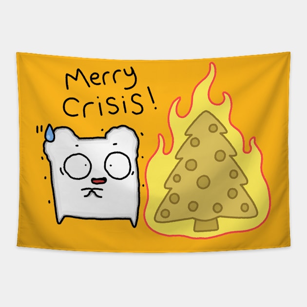 Merry Crisis Tapestry by KennysGifs