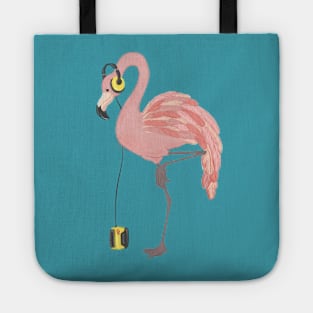 Walkman Flamingo Tote