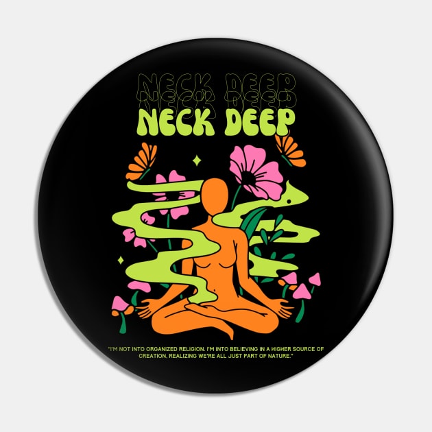 Neck Deep // Yoga Pin by Mamamiyah