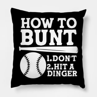 How to Bunt Pillow