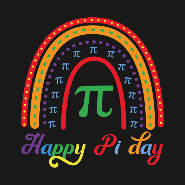 Happy Pi Day Shirt Math Science for Teachers Students by SecuraArt