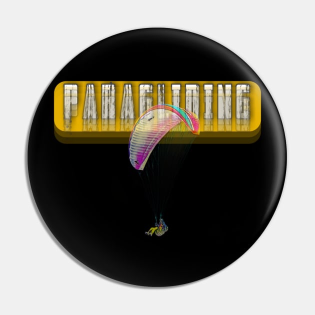 Paragliding Pin by ZIID ETERNITY