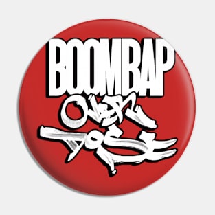 Boom Bap Overdose Pin