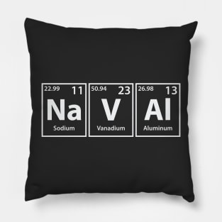 Naval (Na-V-Al) Periodic Elements Spelling Pillow