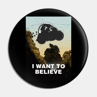 I want to believe v2 Pin