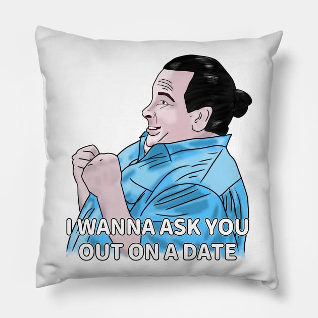 Ed - date Pillow by Ofthemoral