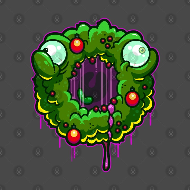 Zombie Wreath by ArtisticDyslexia