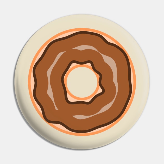 Sweet Chocolate Donut Pin by YukiRozen