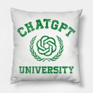 ChatGPT University Pillow