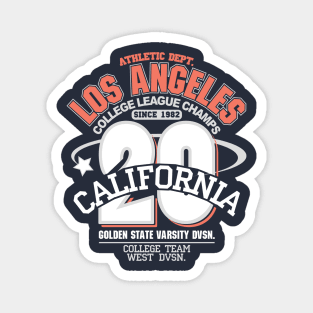 los Angelos College Team Magnet