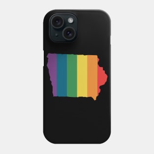Iowa State Rainbow Phone Case