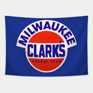 Defunct Milwaukee Clarks Hockey 1949 Tapestry