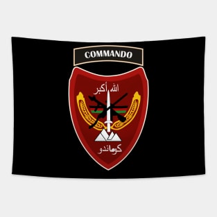 Afghanistan War- ANA Commando Brigade - SSI wo Txt Tapestry