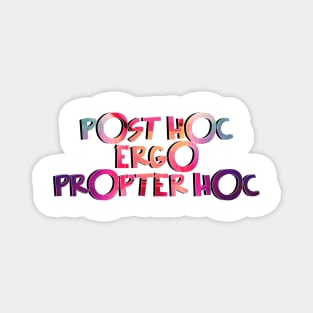 West Wing Post Hoc Ergo Propter Hoc Black Magnet