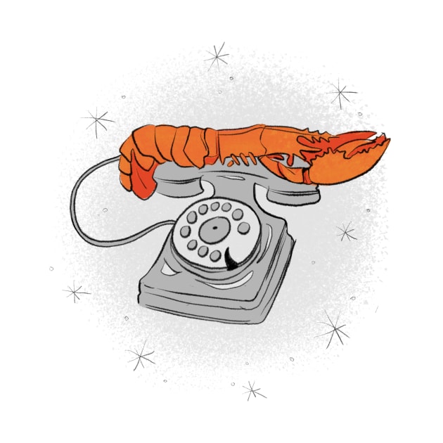 Dali's Lobster Telephone by Sandylandcrabs