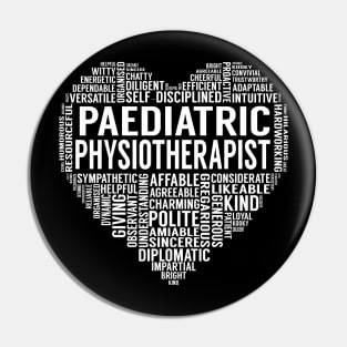 Paediatric Physiotherapist Heart Pin