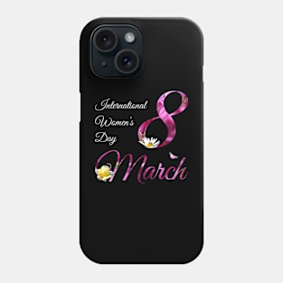 International Womens Day Cute Floral March 8Th 2023 Phone Case