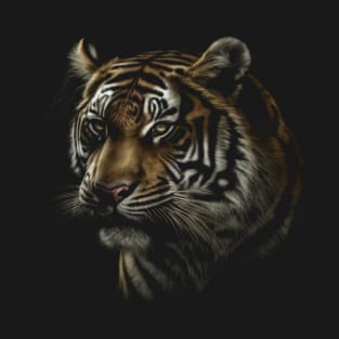 Majestic Bengal Tiger Stunning Tiger Portrait T-Shirt