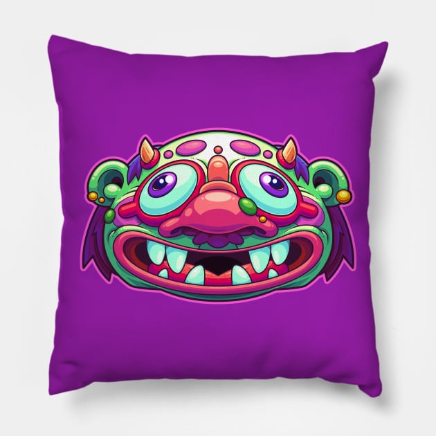 Troll Pillow by ArtisticDyslexia