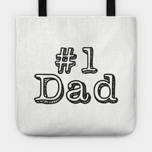 Dad Father's Day Number One Gifts Tote