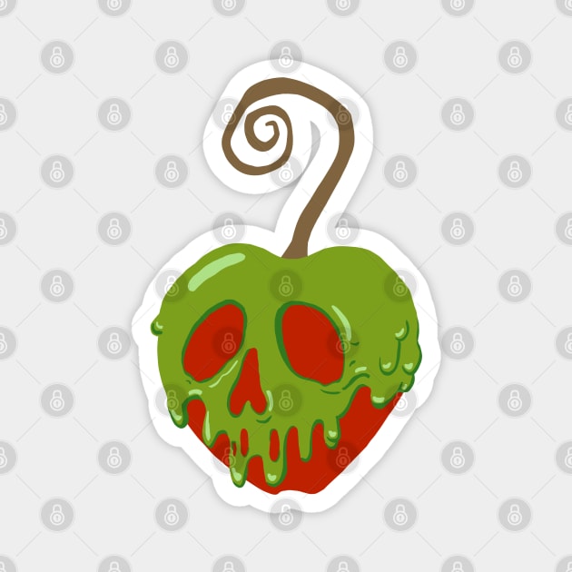 Poison apple Magnet by SHMITEnZ