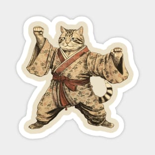 Edo cat Magnet