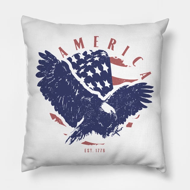 America Pillow by Insomnia_Project