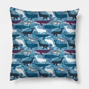 Dolphins Pattern Pillow