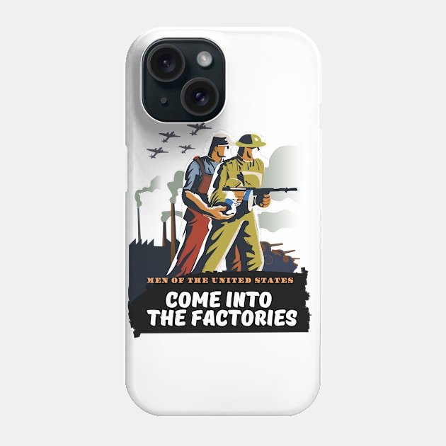 Men of the United States Phone Case by nickemporium1