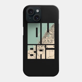 Dubai, UAE City Map Typography - Vintage Phone Case