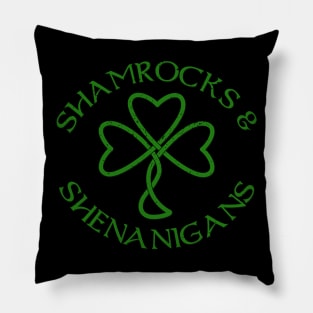 Shamrocks & Shenanigans Pillow