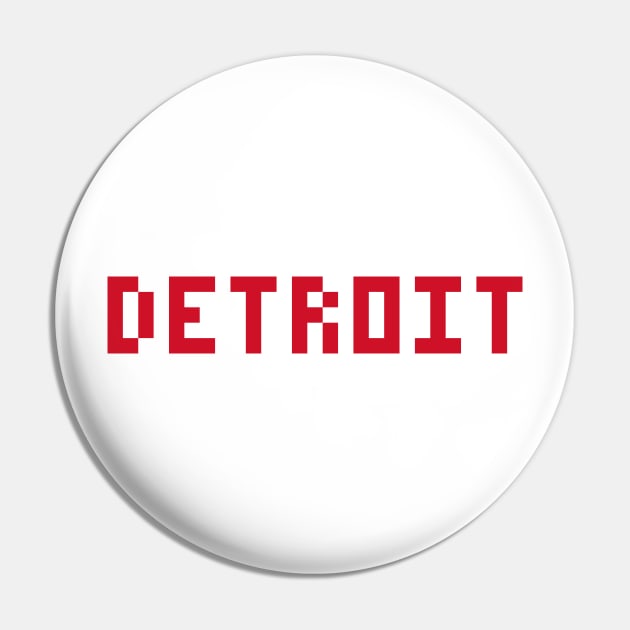 Pixel Hockey City Detroit 2017 Pin by gkillerb