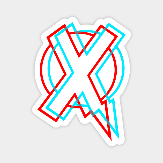 X-Statix in 3D Magnet by dumb stuff, fun stuff