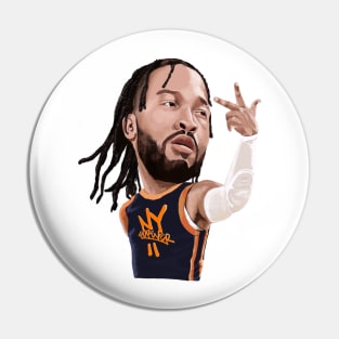 Jalen Brunson NY Forever! Pin