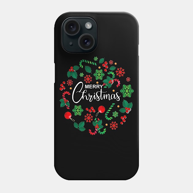 Merry Christmas Phone Case by karascom