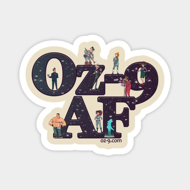 The Alix collection: Oz 9 AF Now with 200% more assassins Magnet by Oz9