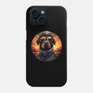 Rottweiler Dog Funny Pilot Phone Case