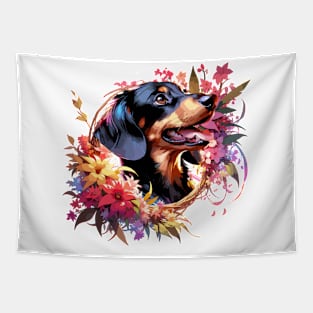 Dachshund Joyful Mothers Day Dog Mom Gift Tapestry