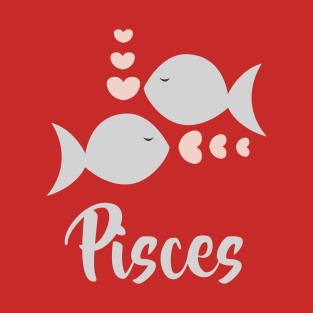 Pisces Feb 19 - March 20 - Water sign - Zodiac symbols T-Shirt