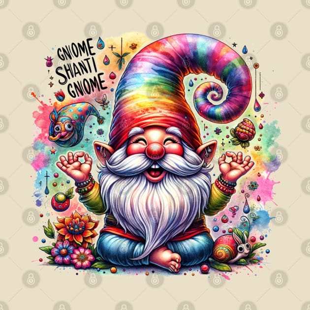 Gnome Shanti by Total 8 Yoga