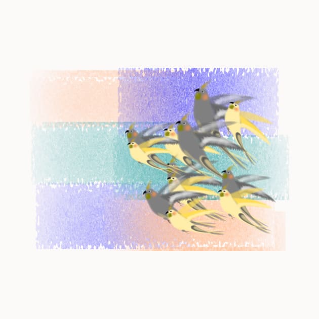 Cockatiel - The Bird of Love by Zealjagan