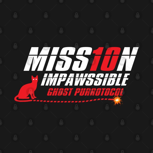 Mission Impawssible Ghost Purrotocol Dark by Cinestore Merch