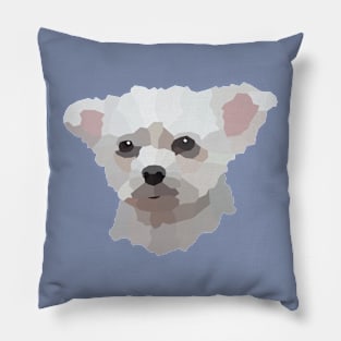 Maltese Portrait Pillow