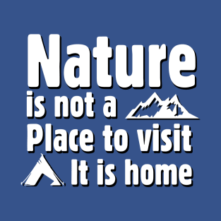 Hiking Nature Design T-Shirt