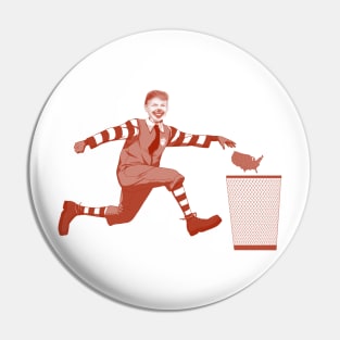 RONALD MCDONALD TRUMP Pin