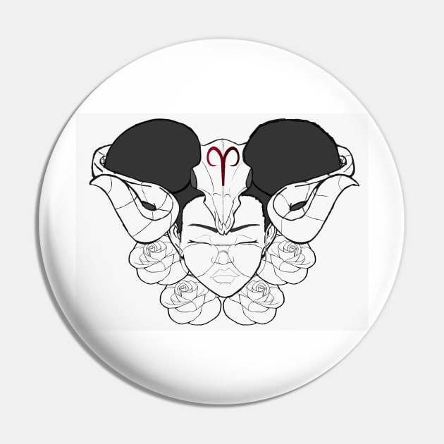 Aries Pin by Wash3Zero