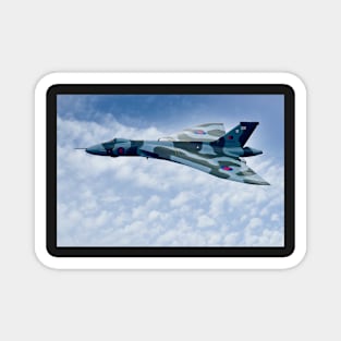 Avro Vulcan Bomber XH558 Above the Clouds Magnet