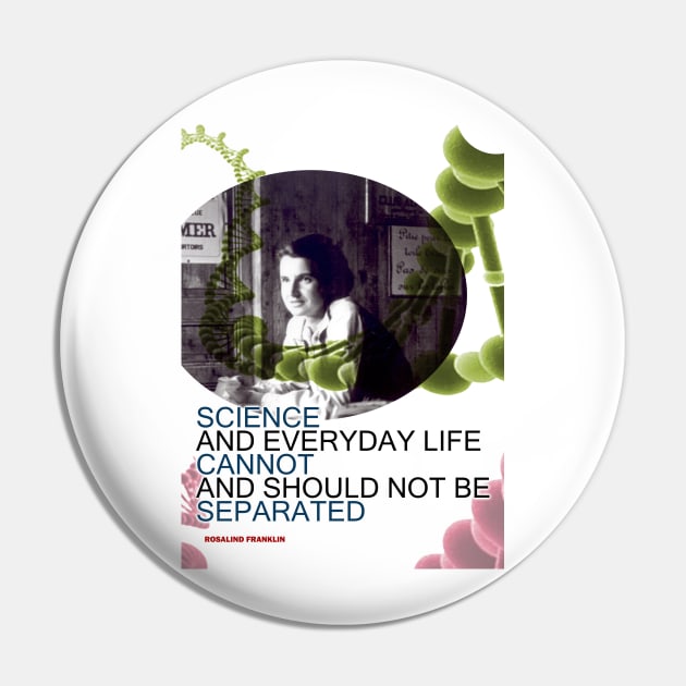 Rosalind Franklin Inspirational Quote 4 Pin by pahleeloola