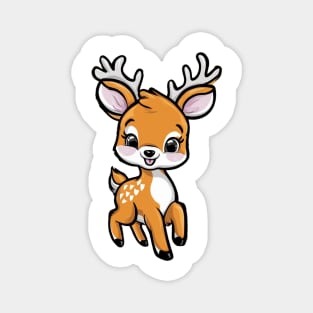 Baby Deer Cute Magnet