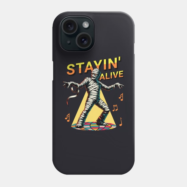 Disco Mummy Phone Case by Kicosh